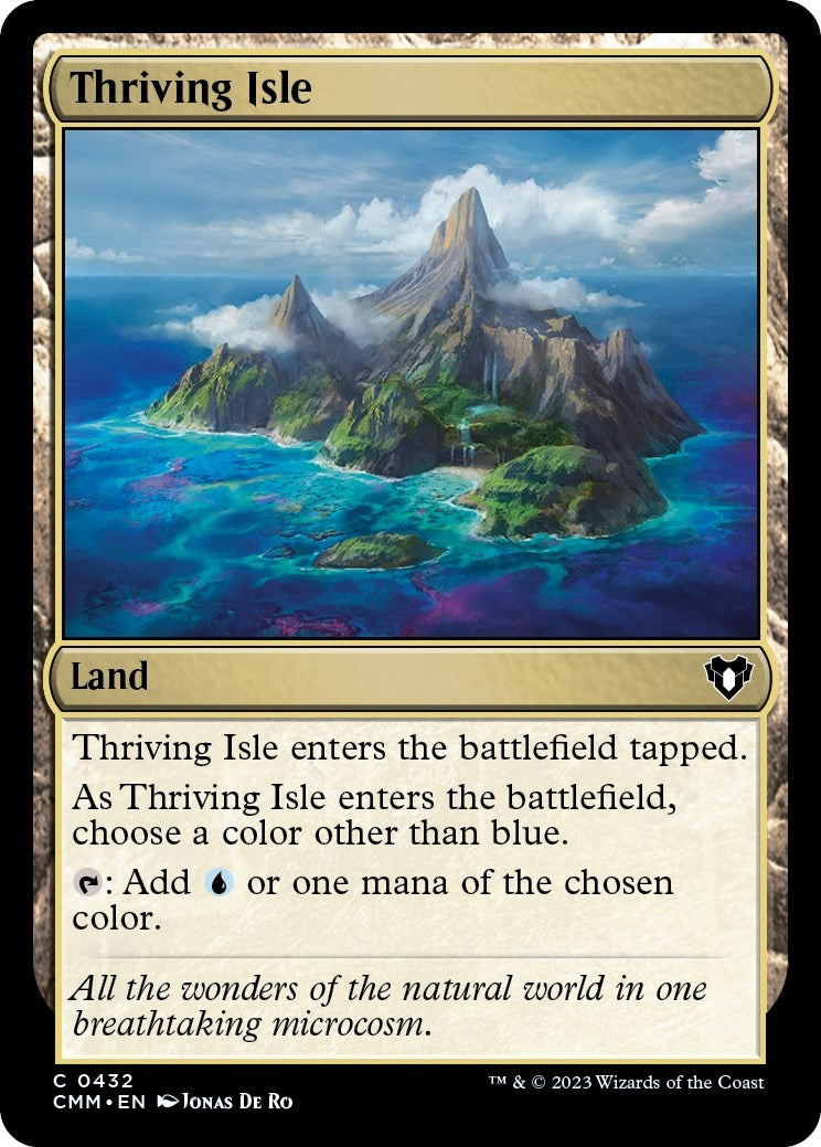 Image for Thriving Isle (432) (Commander Masters) (Foil) - Magic: The Gathering