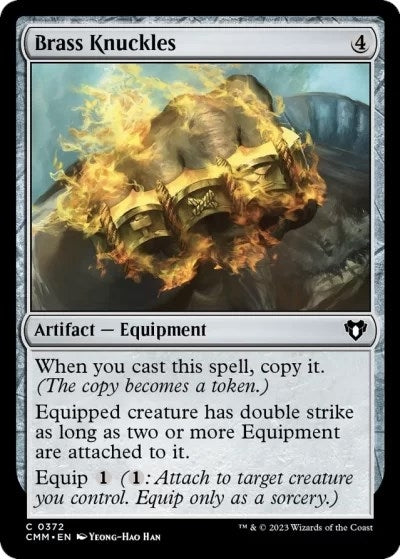 Image for Brass Knuckles (372) (Commander Masters) - Magic: The Gathering