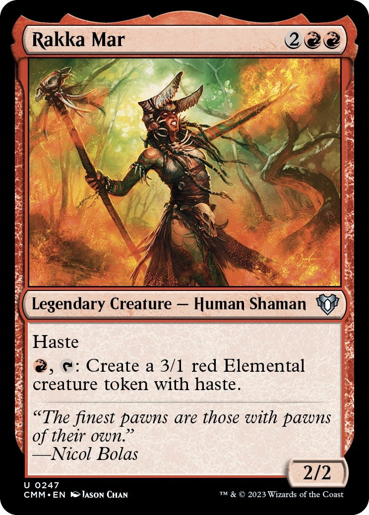 Image for Rakka Mar (247) (Commander Masters) - Magic: The Gathering