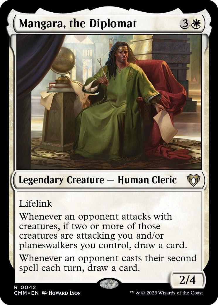 Image for Mangara, the Diplomat (42) (Commander Masters) - Magic: The Gathering