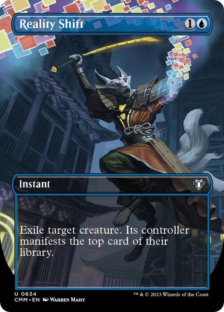 Image for Reality Shift (Borderless) (634) (Commander Masters) - Magic: The Gathering