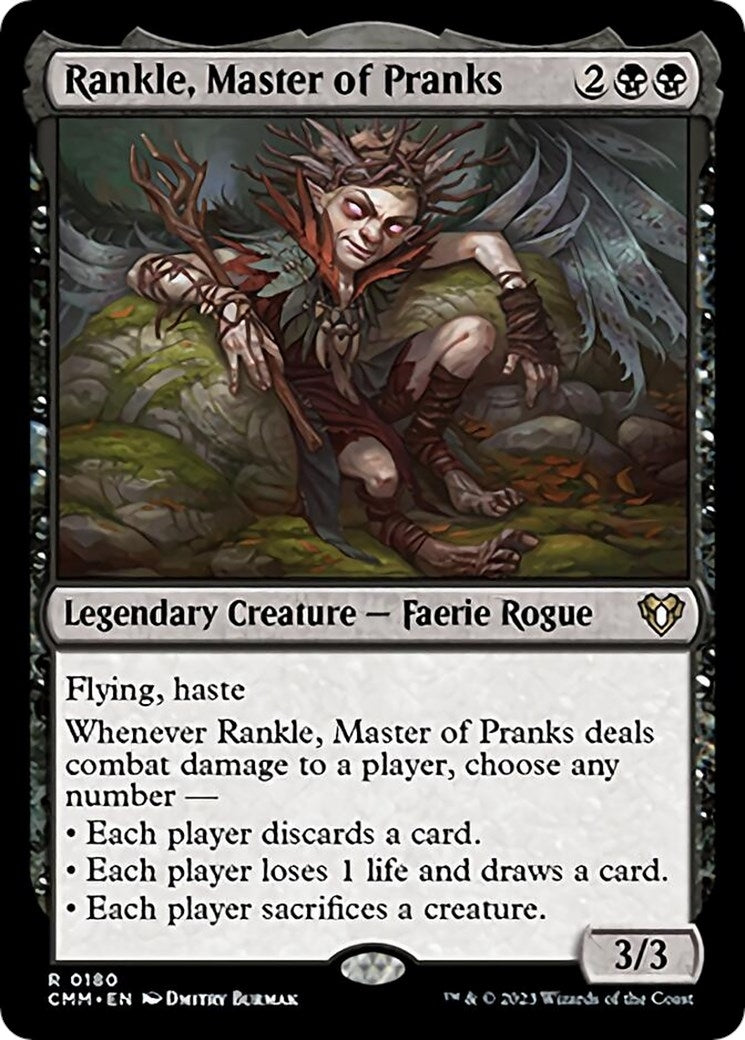 Image for Rankle, Master of Pranks (180) (Commander Masters) - Magic: The Gathering