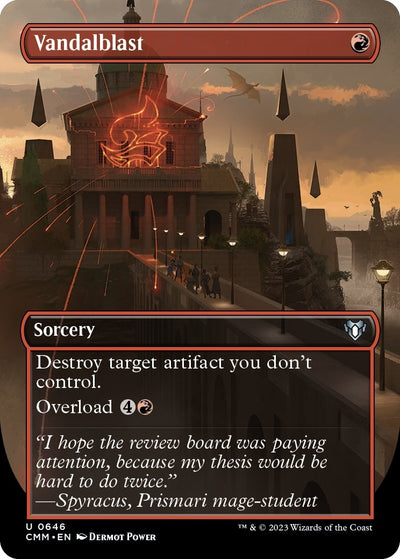 Vandalblast (Borderless) (646) (Commander Masters)