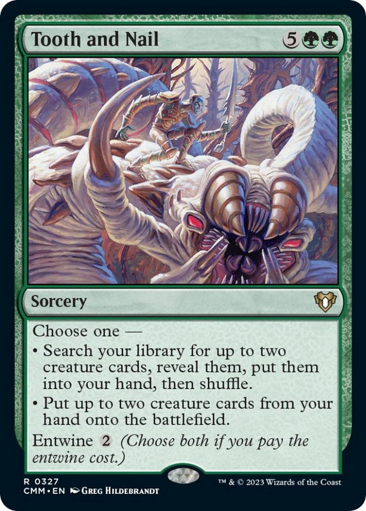Image for Tooth and Nail (327) (Commander Masters) - Magic: The Gathering