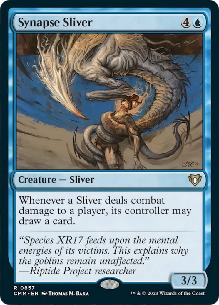 Image for Synapse Sliver (857) (Commander Masters) - Magic: The Gathering
