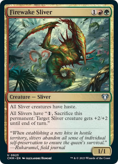 Firewake Sliver (923) (Commander Masters)