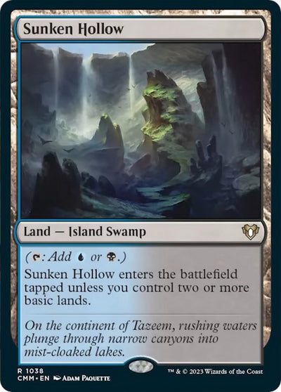 Sunken Hollow (1038) (Commander Masters)