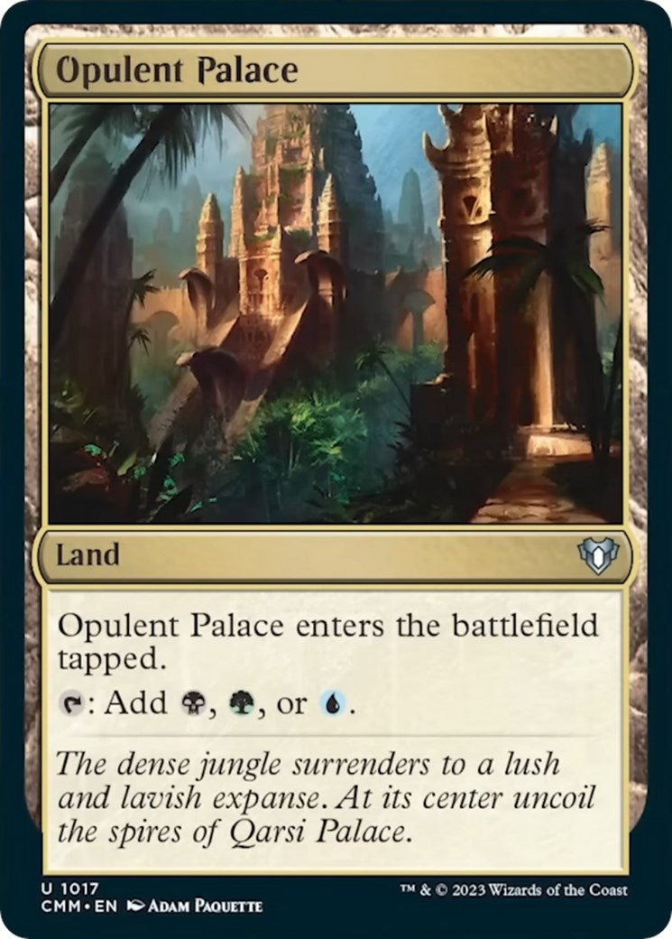 Image for Opulent Palace (1017) (Commander Masters) - Magic: The Gathering