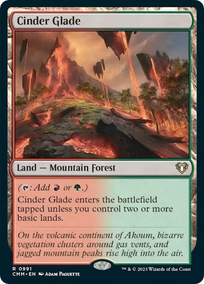 Cinder Glade (991) (Commander Masters)