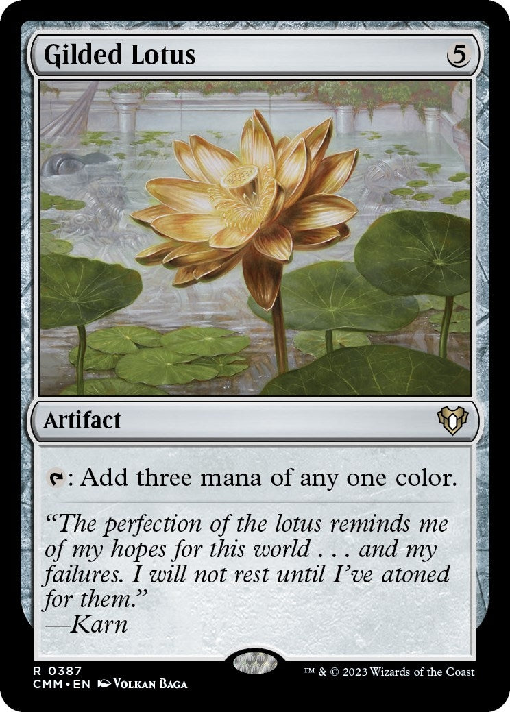 Image for Gilded Lotus (387) (Commander Masters) - Magic: The Gathering