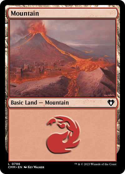 Mountain (0796) (796) (Commander Masters)
