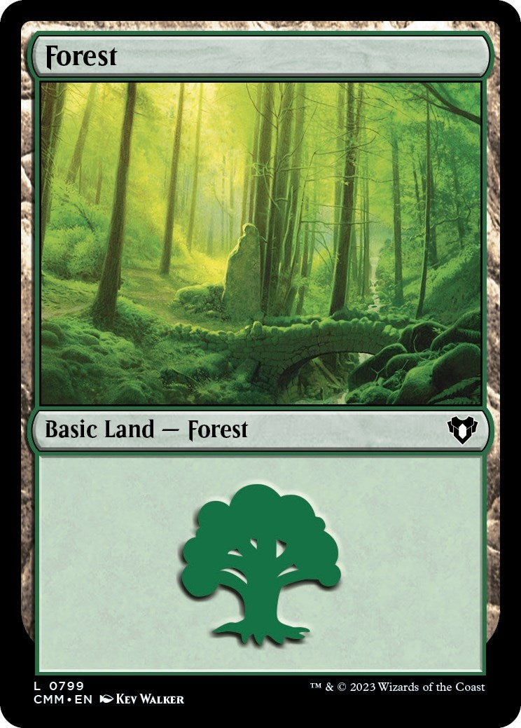 Image for Forest (0799) (799) (Commander Masters) - Magic: The Gathering