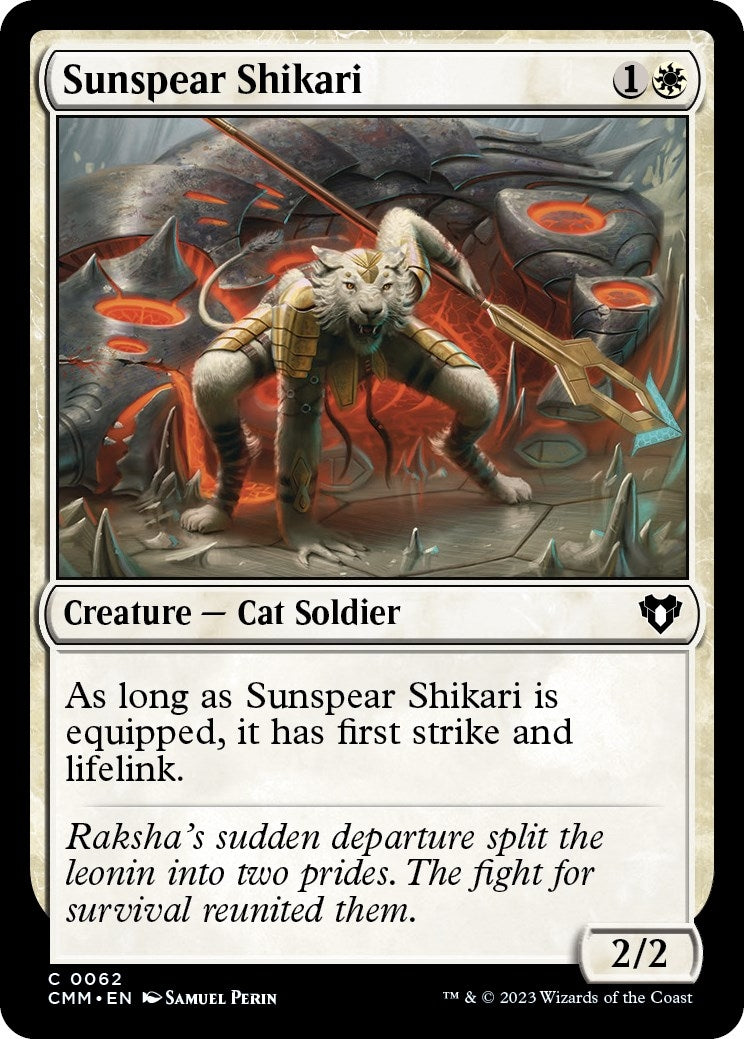 Image for Sunspear Shikari (62) (Commander Masters) (Foil) - Magic: The Gathering