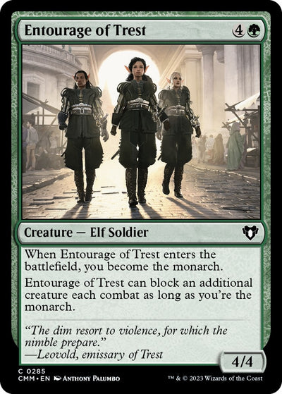 Entourage of Trest (285) (Commander Masters)