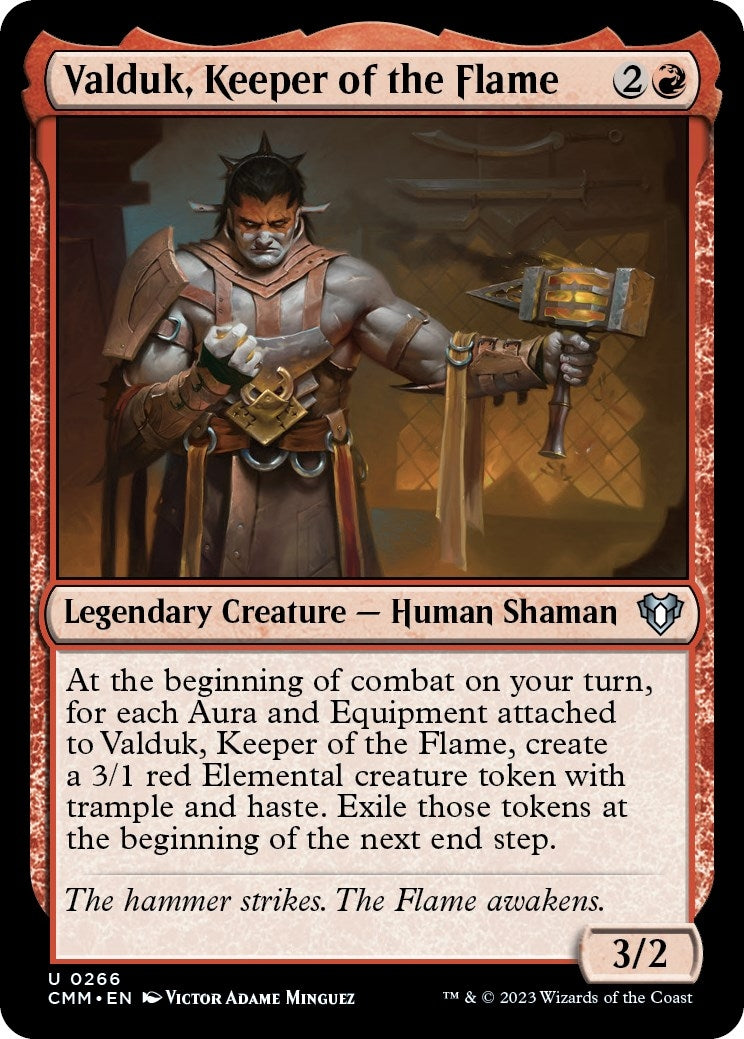 Image for Valduk, Keeper of the Flame (266) (Commander Masters) - Magic: The Gathering