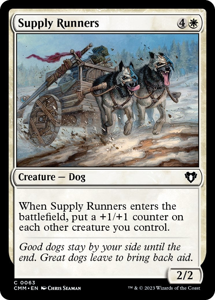 Image for Supply Runners (63) (Commander Masters) - Magic: The Gathering