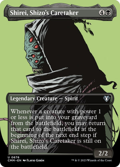 Shirei, Shizo's Caretaker (Borderless) (676) (Commander Masters)