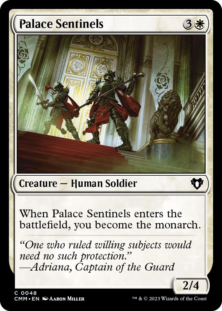 Image for Palace Sentinels (48) (Commander Masters) - Magic: The Gathering