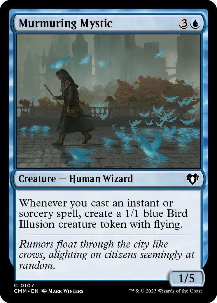 Image for Murmuring Mystic (107) (Commander Masters) - Magic: The Gathering