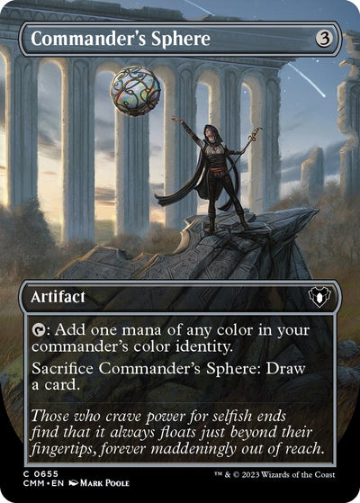 Commander's Sphere (Borderless) (655) (Commander Masters)