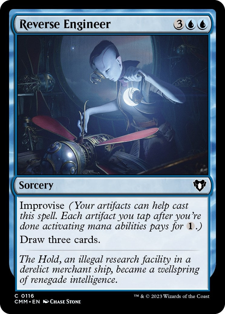 Image for Reverse Engineer (116) (Commander Masters) (Foil) - Magic: The Gathering
