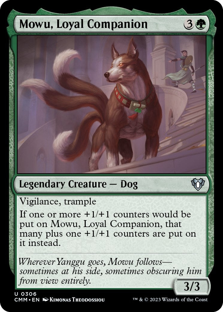 Image for Mowu, Loyal Companion (306) (Commander Masters) - Magic: The Gathering