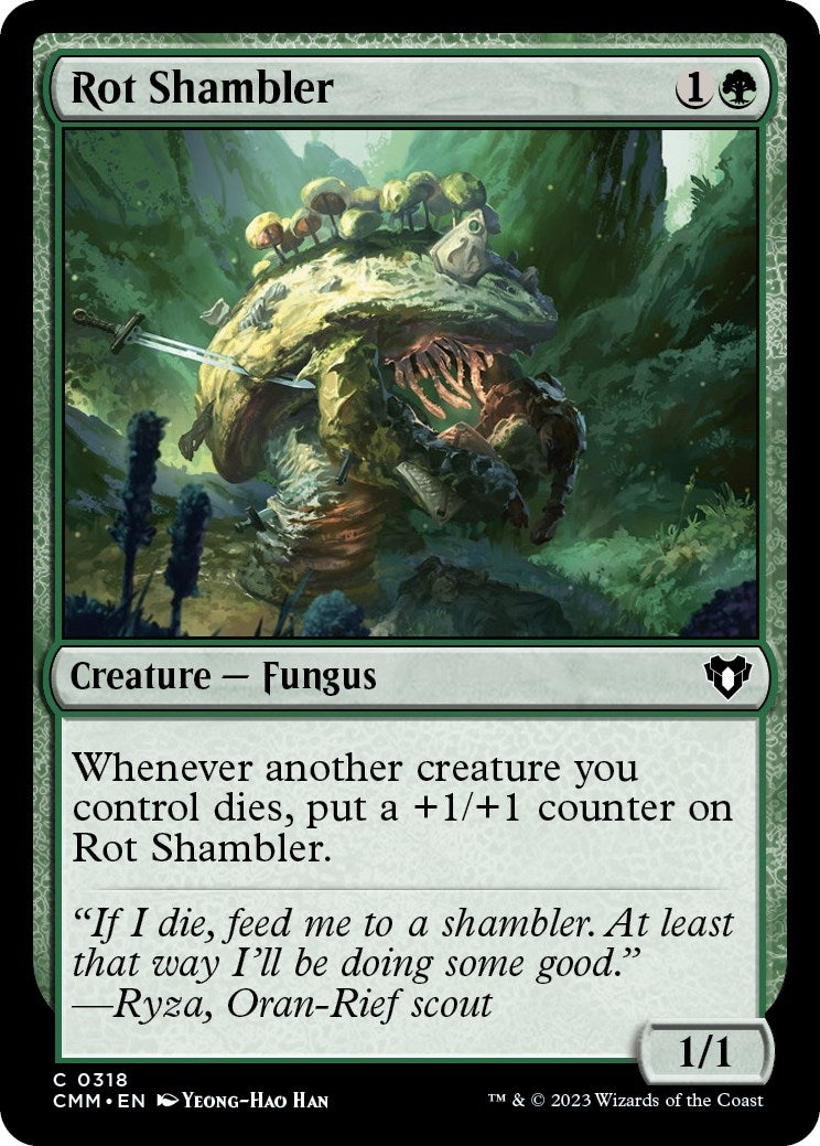Image for Rot Shambler (318) (Commander Masters) - Magic: The Gathering