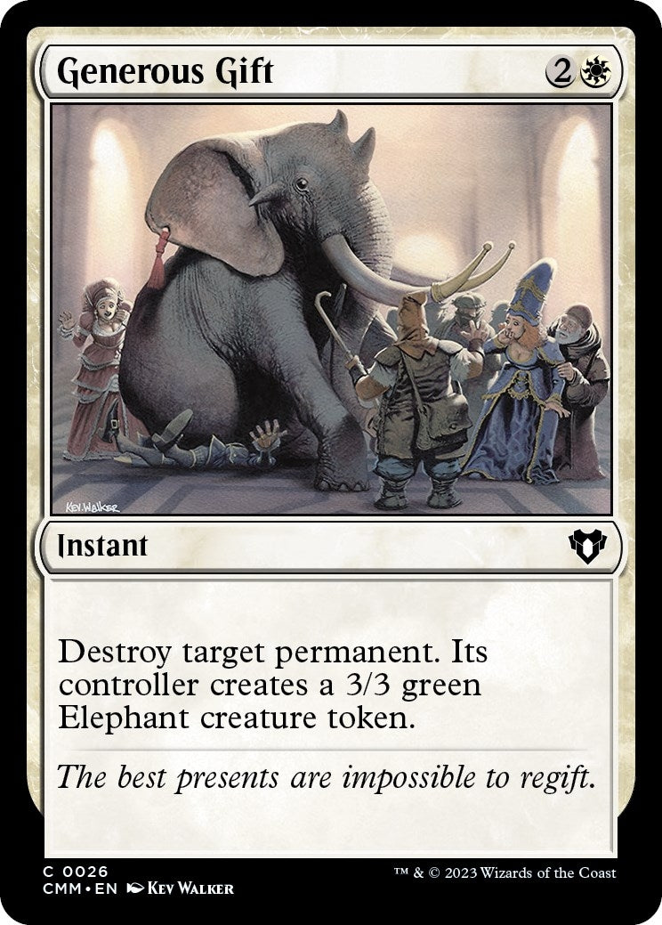 Image for Generous Gift (26) (Commander Masters) - Magic: The Gathering