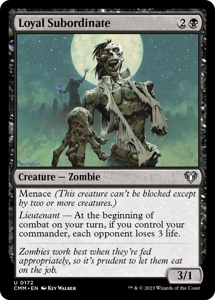 Image for Loyal Subordinate (172) (Commander Masters) - Magic: The Gathering