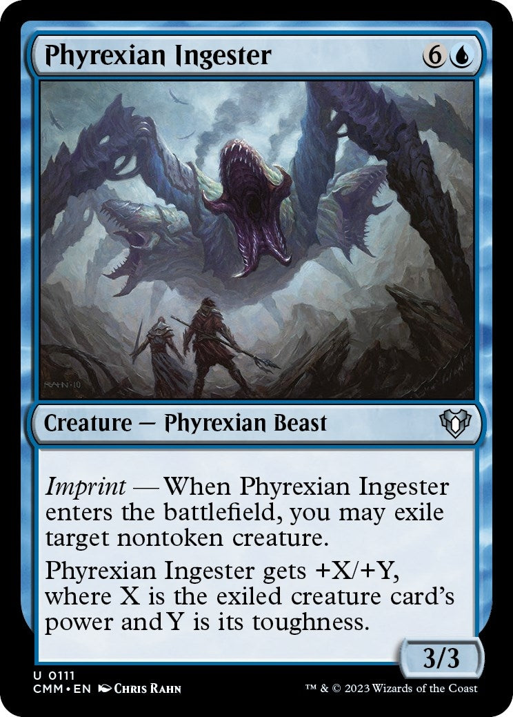 Image for Phyrexian Ingester (111) (Commander Masters) (Foil) - Magic: The Gathering