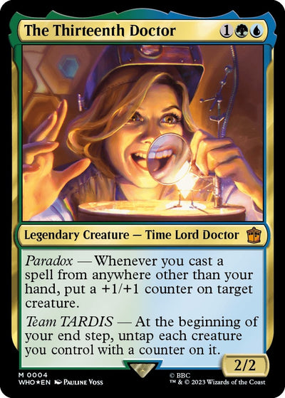 The Thirteenth Doctor (4) (Universes Beyond: Doctor Who) (Foil)