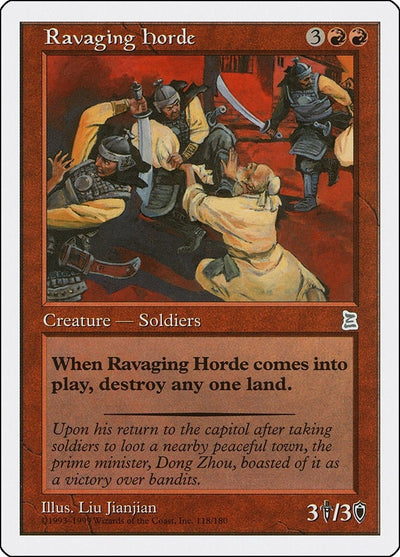 Ravaging Horde (118) (PTK)