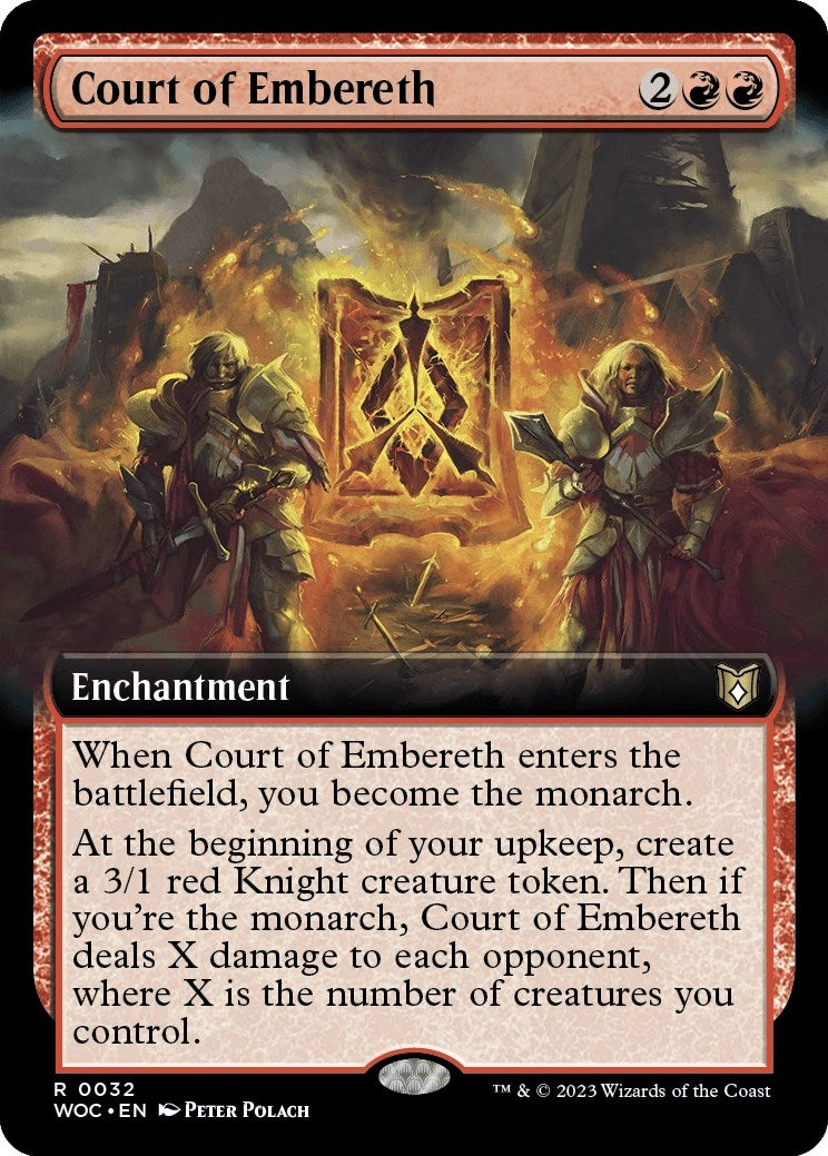 Court of Embereth (Extended Art) (32) (Wilds of Eldraine) (Foil)