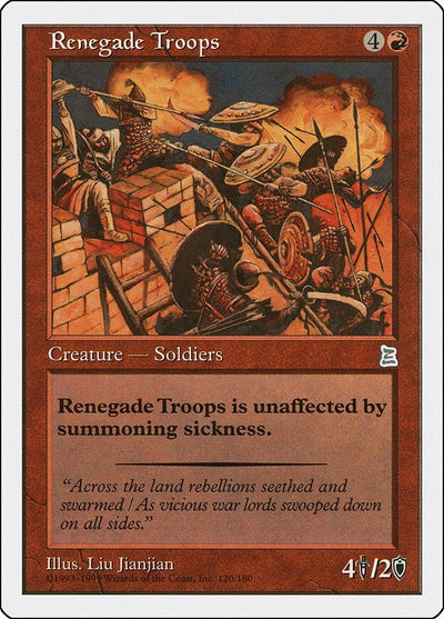 Renegade Troops (120) (PTK)