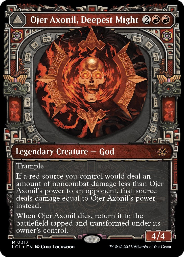 Ojer Axonil, Deepest Might (Showcase) (317) (The Lost Caverns of Ixalan) (Foil)
