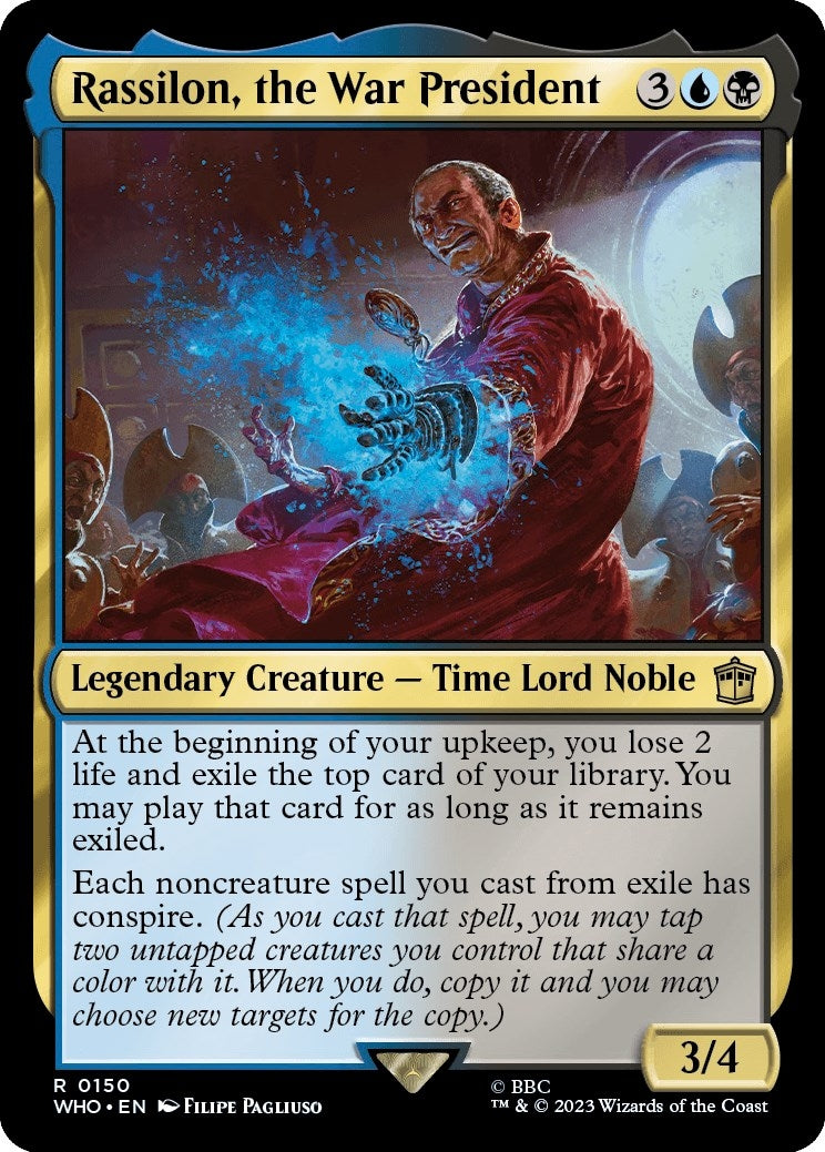 Rassilon, the War President (150) (Universes Beyond: Doctor Who)
