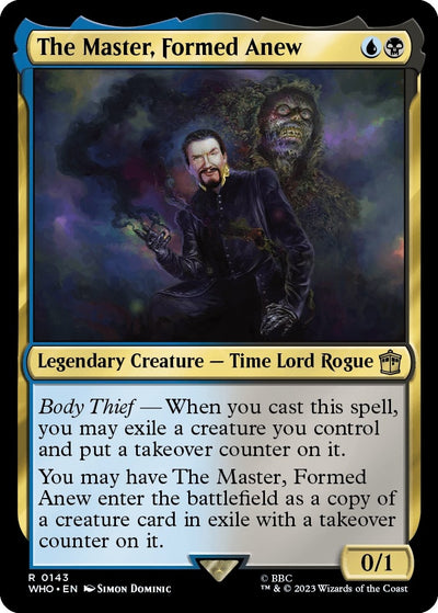 The Master, Formed Anew (143) (Universes Beyond: Doctor Who)