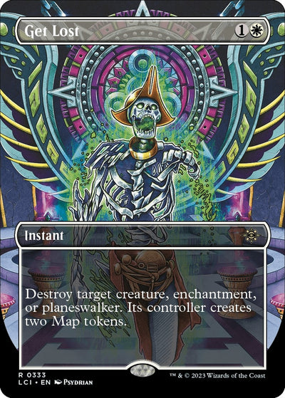 Get Lost (Borderless) (333) (The Lost Caverns of Ixalan) (Foil)