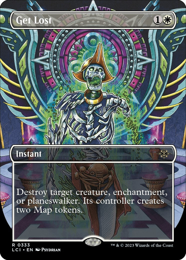 Get Lost (Borderless) (333) (The Lost Caverns of Ixalan) (Foil)
