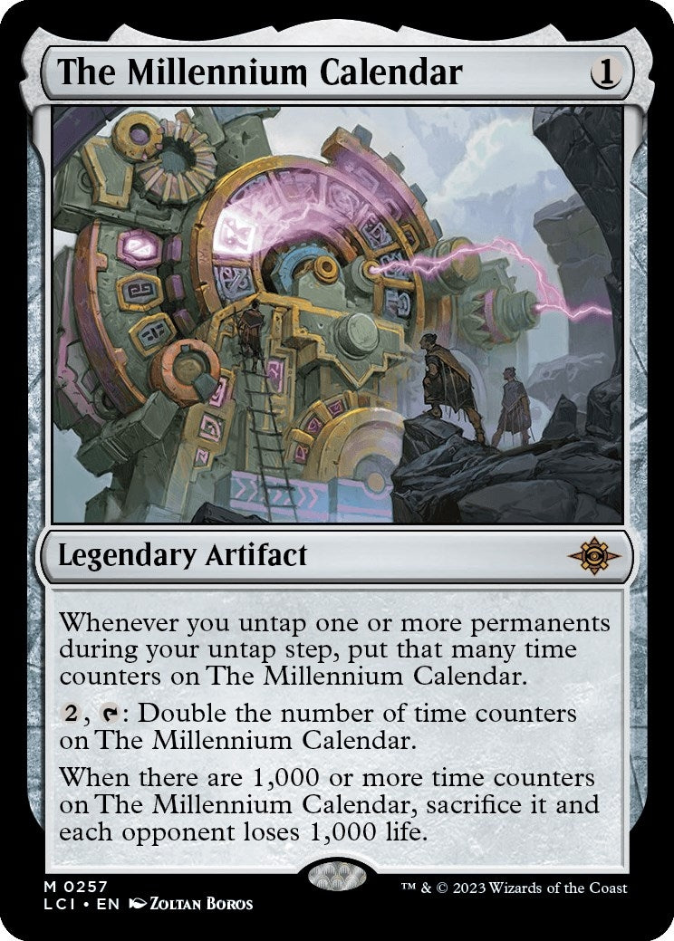 The Millennium Calendar (257) (The Lost Caverns of Ixalan) (Foil)