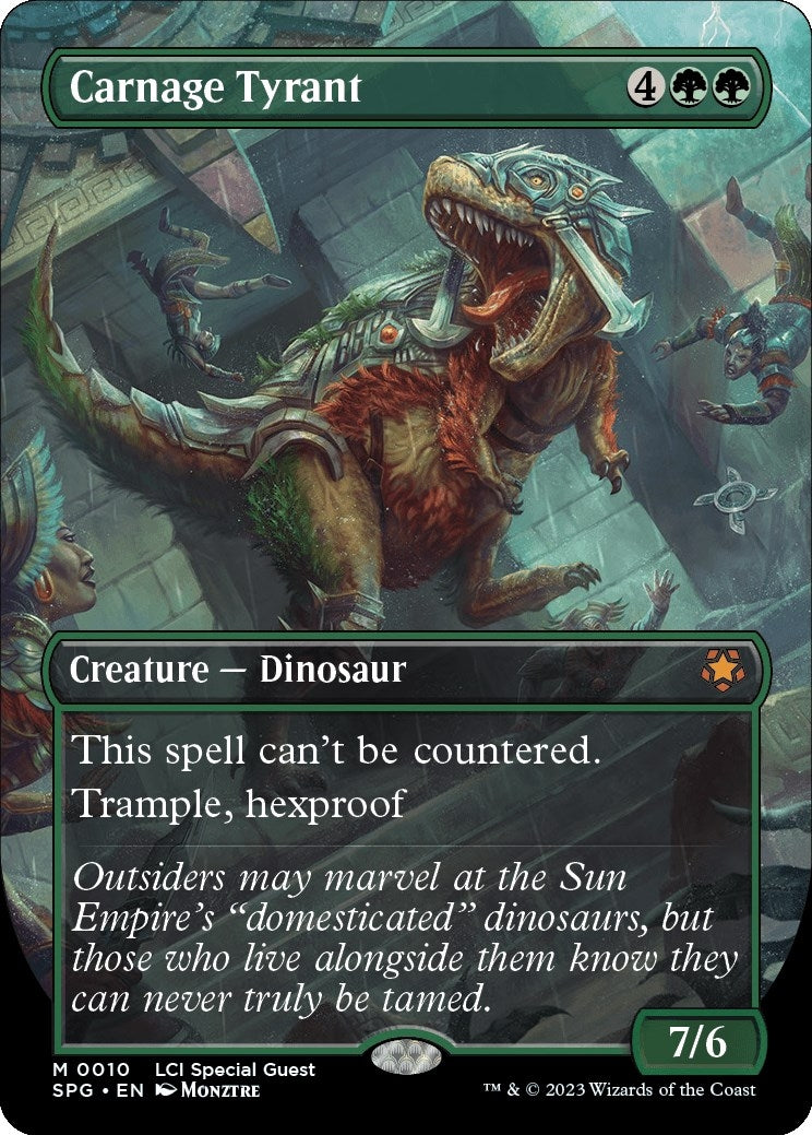 Carnage Tyrant (Borderless) (10) (Special Guests)