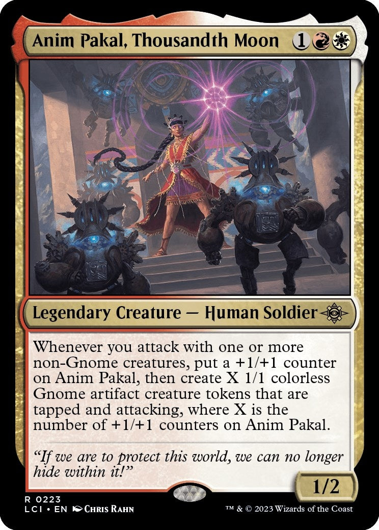 Anim Pakal, Thousandth Moon (223) (The Lost Caverns of Ixalan) (Foil)