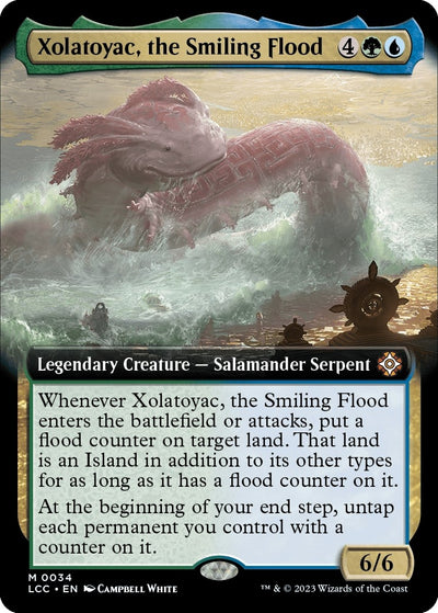 Xolatoyac, the Smiling Flood (Extended Art) (34) (The Lost Caverns of Ixalan) (Foil)