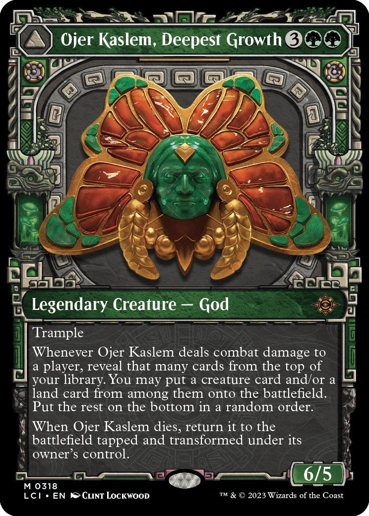 Ojer Kaslem, Deepest Growth (Showcase) (318) (The Lost Caverns of Ixalan) (Foil)