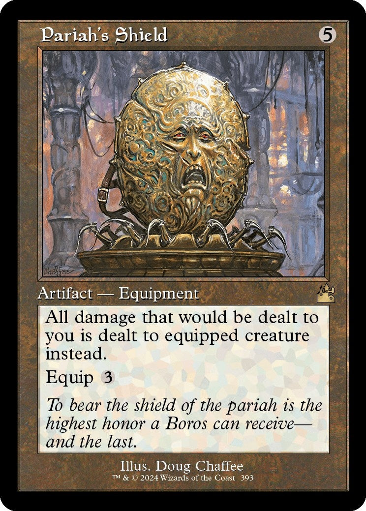Pariah's Shield (Retro Frame) (393) (Ravnica Remastered)