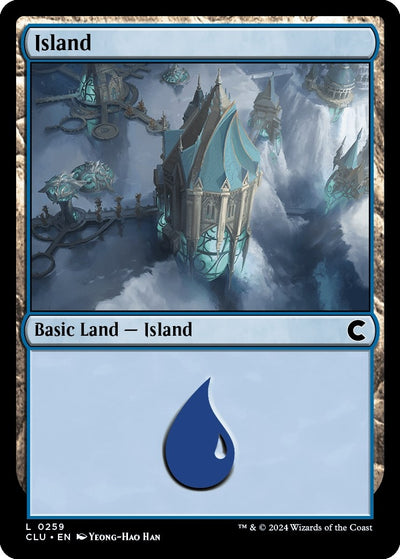 Island (0259) (259) (Ravnica: Clue Edition)
