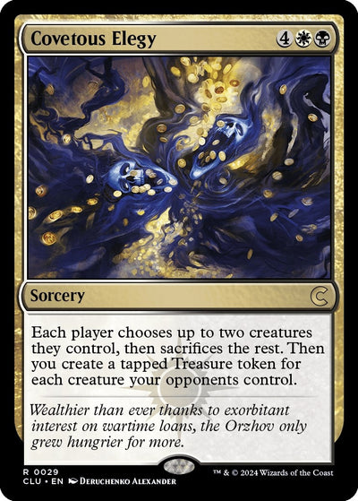 Covetous Elegy (29) (Ravnica: Clue Edition)