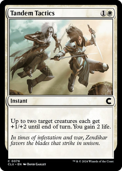 Tandem Tactics (76) (Ravnica: Clue Edition)