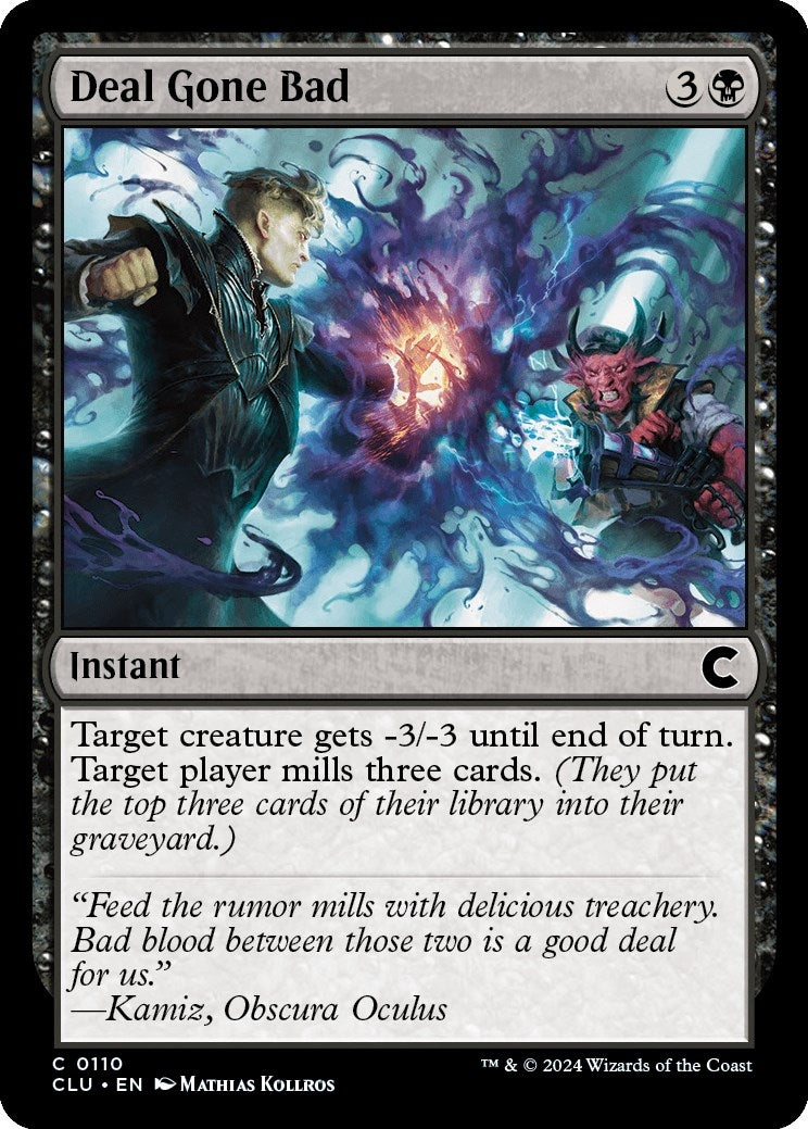 Deal Gone Bad (110) (Ravnica: Clue Edition)