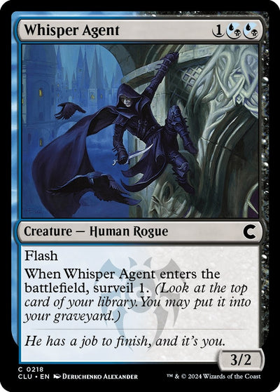 Whisper Agent (218) (Ravnica: Clue Edition)